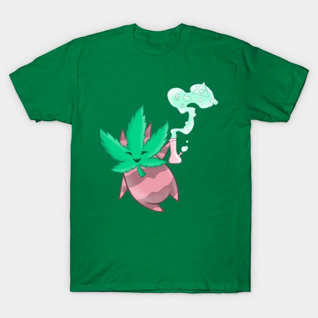 Happy Korok Leaf T-Shirt by HaloSenpai